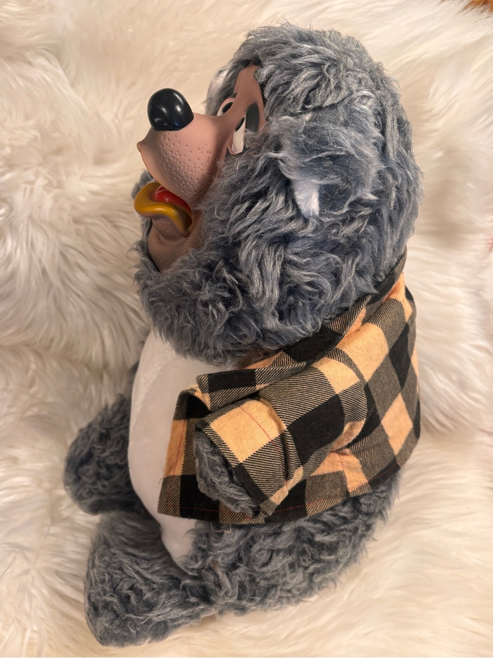 Walt Disney Characters BIG AL PLUSH Country Bear Jamboree Hard Rubber Face - Picture 5 of 7
